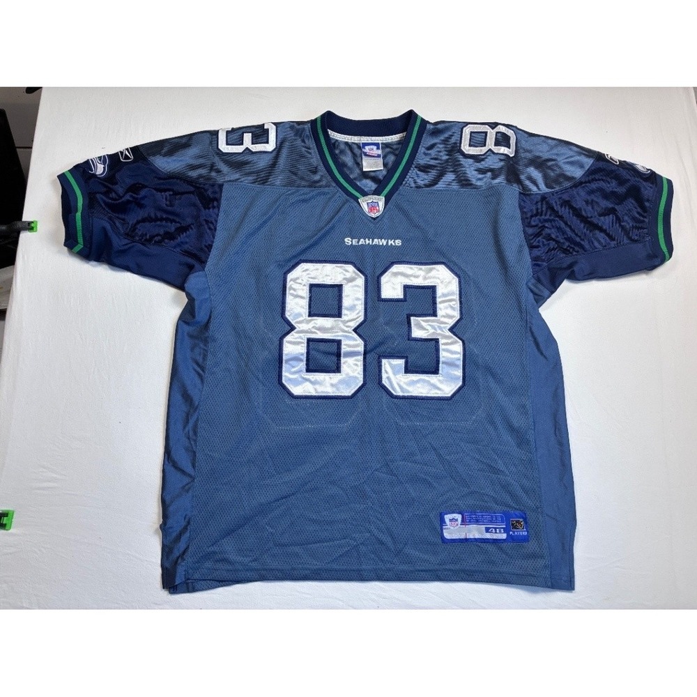 Reebok Seattle Seahawks Authentic On-Field Jersey #83 Deion Branch 48